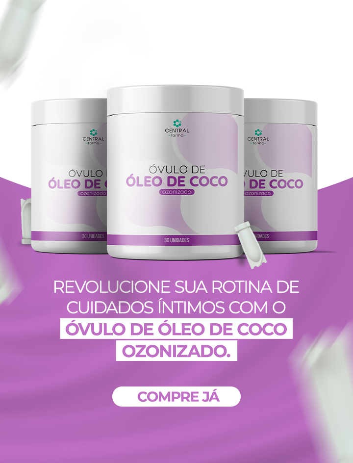Óvulo de Óleo de Coco Ozonizado